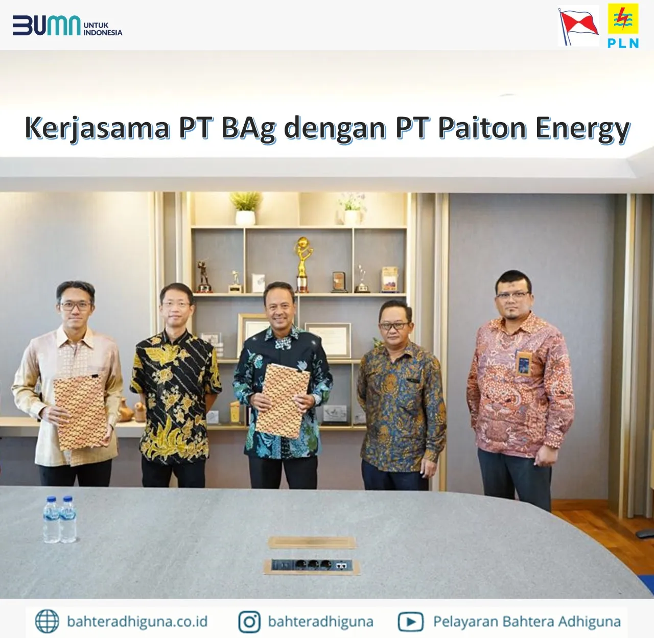 Kerjasama PT BAg dengan PT Paiton Energy